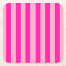 Search for hot pink coasters Stripes