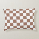 Search for brown plaid pillows Check