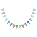 Search for baby shower bunting flags Gingham