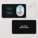 Search for wifi business cards Internet