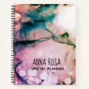 Search for event planner notebooks Watercolor
