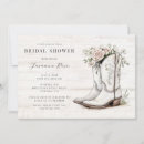 Search for western bridal shower invitations Modern