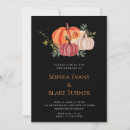 Search for white pumpkin wedding invitations Simple
