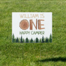Search for camper signs 1st birthday