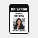 Search for funny boss signs Black and white