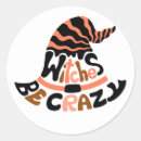 Search for witch hats stickers Typography