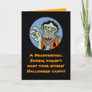 Search for funny jokes halloween cards Monster