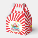 Search for carnival favor boxes First birthday