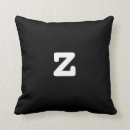 Search for black and white pillows Letter