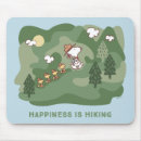 Search for snoopy mousepads Hiking