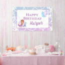 Search for mermaid banners Memaid birthday