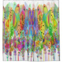 Search for whimsical shower curtains Flower