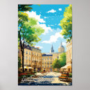 Search for travel posters Illustration
