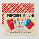 Search for movie screening invitations Popcorn
