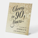 Search for 90th birthday signs Cheers to 90 years