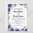 Search for navy and ivory wedding invitations Fall greenery garden eucalyptus