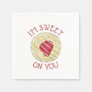 Search for love is sweet napkins Fruit
