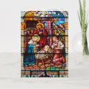 Search for stained glass christmas cards Jesus