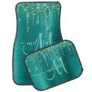 Search for girly car floor mats Teal