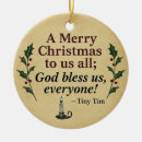 Search for vintage caroler ornaments Tiny tim