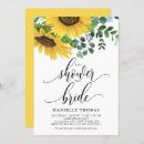 Search for sunflower bridal shower invitations Watercolor