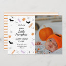 Search for halloween birth announcement cards Fall