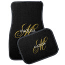 Search for gold car floor mats Script