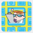 Search for dexter stickers Boy genius