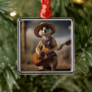 Search for cowboy hat ornaments Country