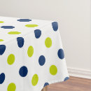 Search for pink and green tablecloths Polka dots