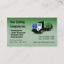 Search for dumpster business cards Truck