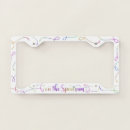 Search for autism license plate frames Rainbow