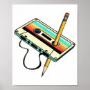 Search for cassette tape posters Retro