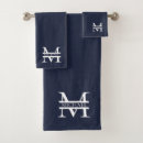 Search for monogram bath towels Initial