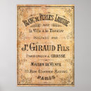 Search for linen paper posters French