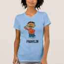 Search for peanuts character tshirts Black comic strip character