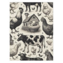Search for farm animals tablecloths Cow
