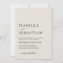 Search for linen wedding invitations Modern