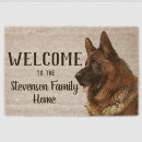 Search for german shepherd doormats Welcome