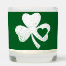 Search for st patricks day candles Clover
