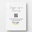 Search for logo plaques Google review