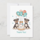 Search for schnauzer thank you cards Puppy