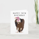 Search for funny 70th birthday cards Illustration