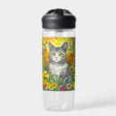 Search for cat water bottles whimsical