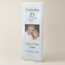 Search for 25th anniversary banners Silver