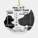 Search for great dane ornaments Dog lover