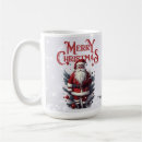 Search for vintage santa mugs Tree