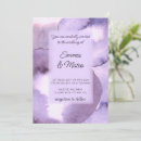 Search for purple wedding invitations Violet