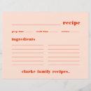 Search for binder inserts recipe cards Family recipes