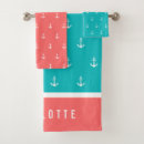 Search for aqua turquoise teal bath towels Nautical